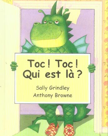 Couverture du livre « Toc toc qui est la » de Browne Anthony / Gri aux éditions Kaleidoscope