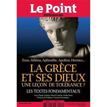 Couverture du livre « Le point references n 64 la grece et ses dieux juin 2016 » de  aux éditions Le Point