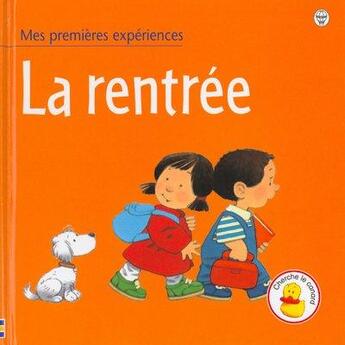 Couverture du livre « La rentree » de Anne Civardi aux éditions Usborne