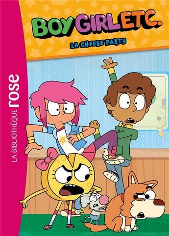 Couverture du livre « Boy, girl, etc. Tome 2 : la cheese party » de Nicolas Jaillet et Collectif aux éditions Hachette Jeunesse