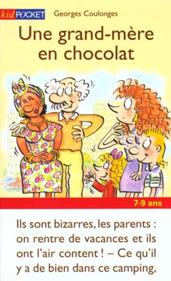 Couverture du livre « Grand Mere En Chocolat » de Georges Coulonges aux éditions Pocket Jeunesse