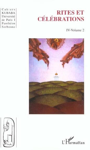 Couverture du livre « Rites et célébrations t.4 ; volume 2 » de  aux éditions L'harmattan