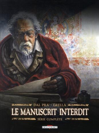 Couverture du livre « Le manuscrit interdit t.1 à t.3 » de Grella et Roberto Dal Pra' aux éditions Delcourt