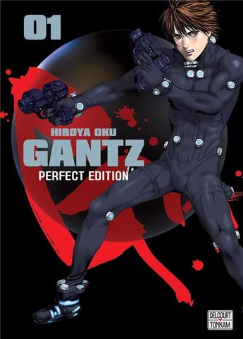 Couverture du livre « Gantz - perfect edition Tome 1 » de Hiroya Oku aux éditions Delcourt