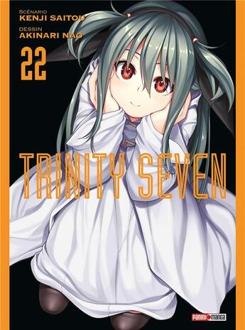 Couverture du livre « Trinity Seven Tome 22 » de Kenji Saito et Akinari Nao aux éditions Panini