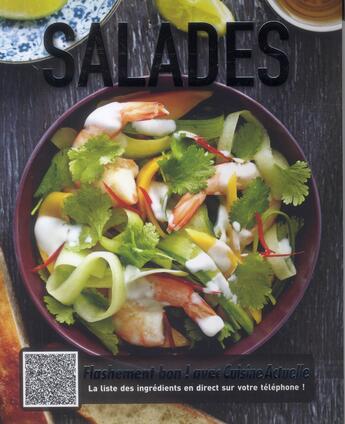Couverture du livre « FLASHEMENT BON ; salades » de Carla Bardi aux éditions Cuisine Actuelle