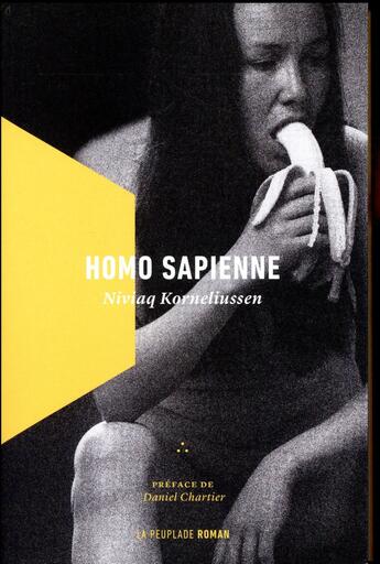 Couverture du livre « Homo sapienne » de Niviaq Korneliussen aux éditions La Peuplade