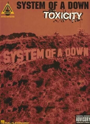 Couverture du livre « System of a down toxicity ; guitare tablatures » de System Of A Down aux éditions Id Music