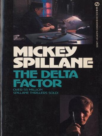 Couverture du livre « Delta Factor » de Mickey Spillane aux éditions Penguin Group Us