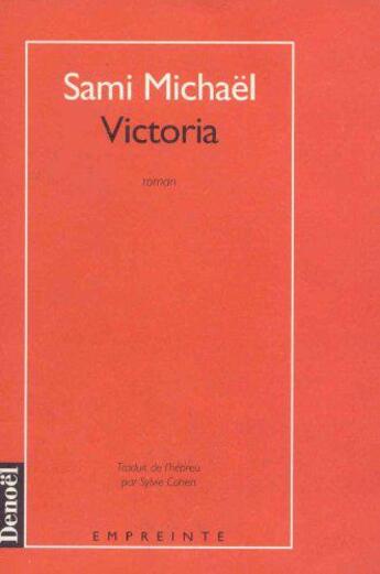 Couverture du livre « Victoria » de Michael Sami aux éditions Denoel