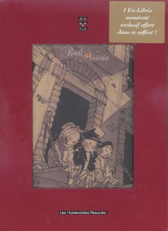 Couverture du livre « Basil & Victoria ; coffret t.1 à t.3 » de Yann et Edith aux éditions Humanoides Associes