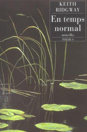 Couverture du livre « En temps normal » de Keith Ridgway aux éditions Phebus