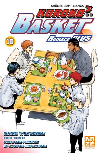 Couverture du livre « Kuroko's basket - replace plus Tome 10 » de Sawako Hirabayashi et Ichiro Takahashi et Tadatoshi Fujimaki aux éditions Crunchyroll