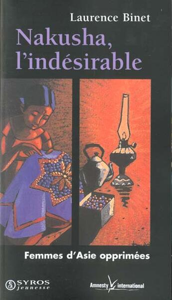 Couverture du livre « Nakusha L'Indesirable » de Laurence Binet aux éditions Syros