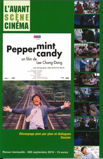 Couverture du livre « L'avant-scene cinema n 665 peppermint candy - septembre 2019 » de  aux éditions Alice Edition