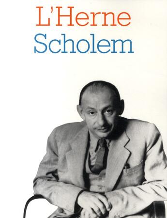 Couverture du livre « Scholem » de  aux éditions L'herne