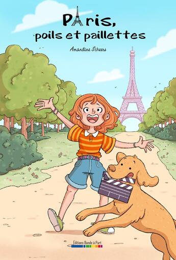 Couverture du livre « Paris, poils et paillettes » de Amandine Scheers aux éditions Bande A Part