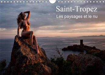 Couverture du livre « Saint tropez les paysages et le nu calendrier mural 2020 din a4 horizontal - photos erotiques au bor » de Zurmuehle Marti aux éditions Calvendo