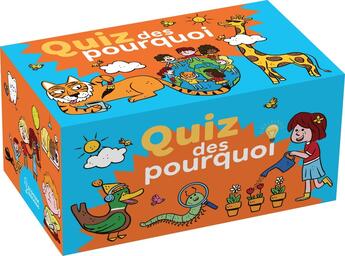 Couverture du livre « Le quiz des pourquoi des 4-7 ans » de Elisabeth Marrou aux éditions Larousse