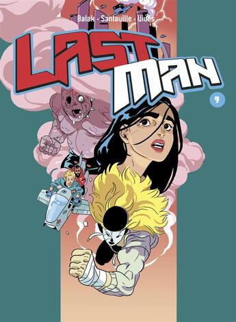 Couverture du livre « Lastman t.9 » de Bastien Vives et Michael Sanlaville et Balak aux éditions Casterman