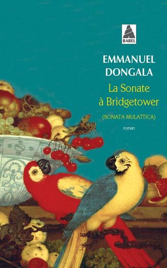 Couverture du livre « La sonate à Bridgetower ; sonata mulattica » de Emmanuel Dongala aux éditions Actes Sud