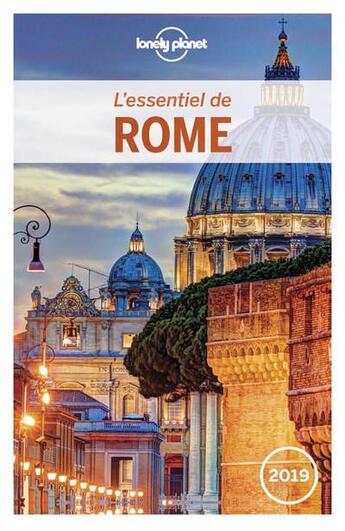 Couverture du livre « Rome (édition 2019) » de Collectif Lonely Planet aux éditions Lonely Planet France