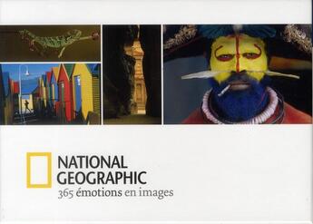 Couverture du livre « Calendrier perpétuel « 65 émotions en images » » de  aux éditions National Geographic