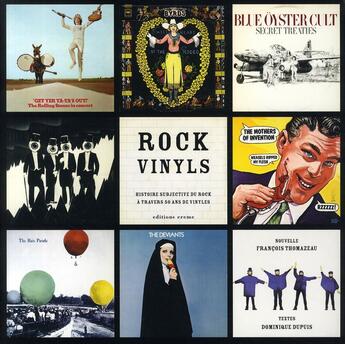 Couverture du livre « Vinyls rock » de Dominique Dupuis et Alain Dister aux éditions Ereme