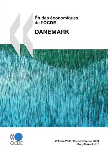 Couverture du livre « Études économiques de l'OCDE: Danemark 2009 » de  aux éditions Epagine