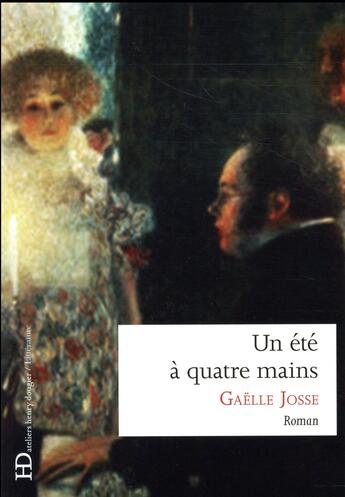 Couverture du livre « Un été à quatre mains » de Gaelle Josse aux éditions Ateliers Henry Dougier