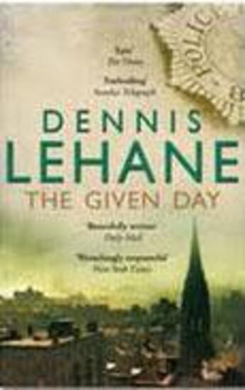 Couverture du livre « GIVEN DAY THE » de Dennis Lehanne aux éditions Black Swan