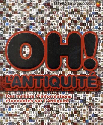 Couverture du livre « Oh l'antiquité » de Joe Fullman aux éditions Gallimard-jeunesse