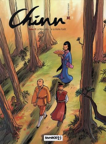 Couverture du livre « Chinn T.2 ; le monastère de la vieille forêt » de Fred Vervisch et Bertrand Escaich aux éditions Bamboo