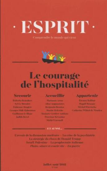 Couverture du livre « REVUE ESPRIT » de  aux éditions Revue Esprit