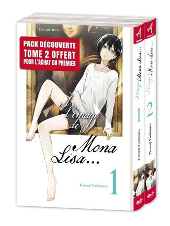 Couverture du livre « À l'image de Mona Lisa : coffret Tomes 1 et 2 » de Tsumuji Yoshimura aux éditions Akata