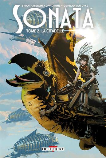 Couverture du livre « Sonata Tome 2 » de David Hine et Brian Haberlin aux éditions Delcourt