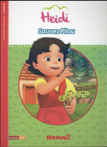 Couverture du livre « Heidi Tome 4 : sauvez Pilou » de Marie-Francoise Perat aux éditions Hemma