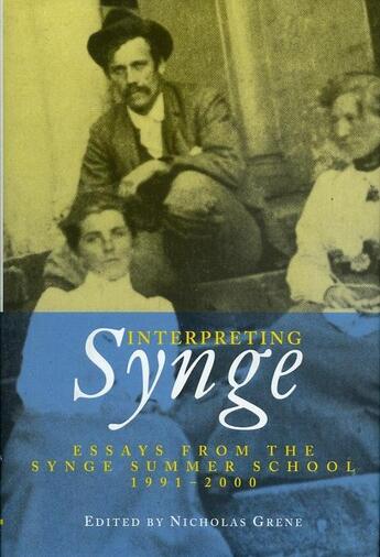 Couverture du livre « Interpreting Synge » de Grene Nicolas aux éditions Lilliput Press Digital