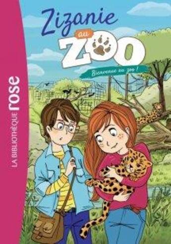 Couverture du livre « Zizanie au zoo Tome 1 : bienvenue au zoo ! » de Cecile Alix aux éditions Hachette Jeunesse