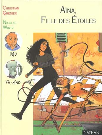 Couverture du livre « Aina, Fille Des Etoiles » de Christian Grenier aux éditions Nathan