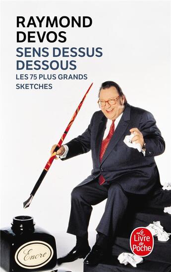 Couverture du livre « Sens-dessus dessous » de Raymond Devos aux éditions Le Livre De Poche