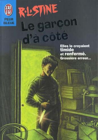 Couverture du livre « Garcon d'a cote (le) » de R. L. Stine aux éditions J'ai Lu