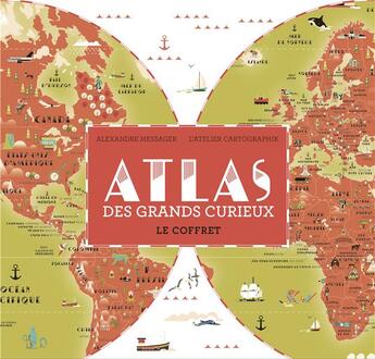 Couverture du livre « Atlas des grands curieux » de  aux éditions La Martiniere Jeunesse