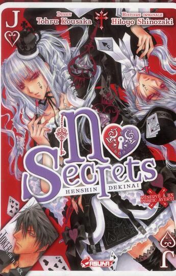 Couverture du livre « No secrets » de Tohru Kousaka aux éditions Crunchyroll