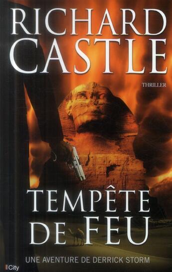 Couverture du livre « Tempête de feu » de Richard Castle aux éditions City