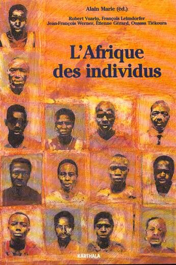 Couverture du livre « L'afrique des individus » de Alain Marie aux éditions Karthala