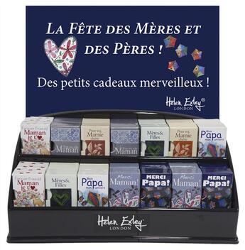 Couverture du livre « Presentoir minibox fête des mères et des pères 26+2 vol 04-2016 » de Helen Exley aux éditions Exley