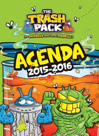 Couverture du livre « Agenda the trash pack 2015-2016 » de  aux éditions Presses Aventure