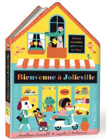 Couverture du livre « Bienvenue à Jolieville » de Jonathan Emmett et Ingela Peterson Arrhenius aux éditions Marcel Et Joachim