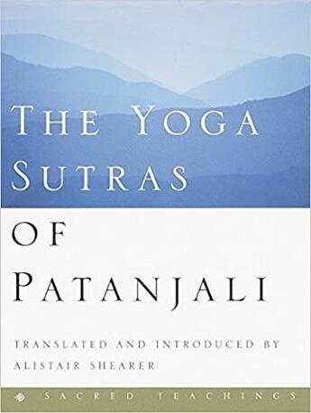 Couverture du livre « The yoga sutras of patanjali » de Shearer Alistair aux éditions Random House Us